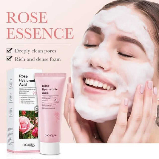 Bioaqua Rose Hyaluronic Acid Cleanser