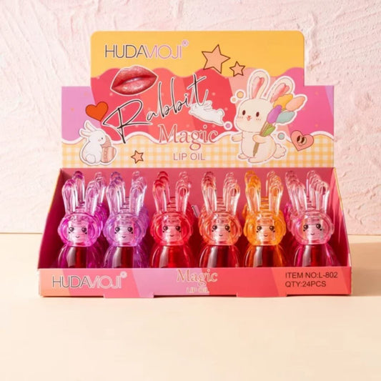 HUDAMOJI Rabbit Magic Lip Oil set of 6