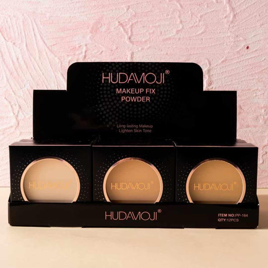 HUDAMOJI Makeup Fix Face Powder 2in1