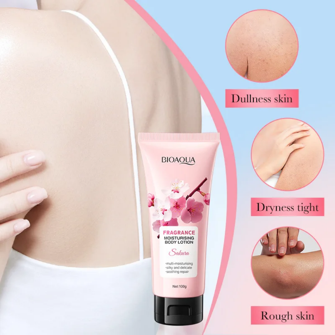BIOAQUA Sakura Fragrance Moisturizing Body Lotion 100g