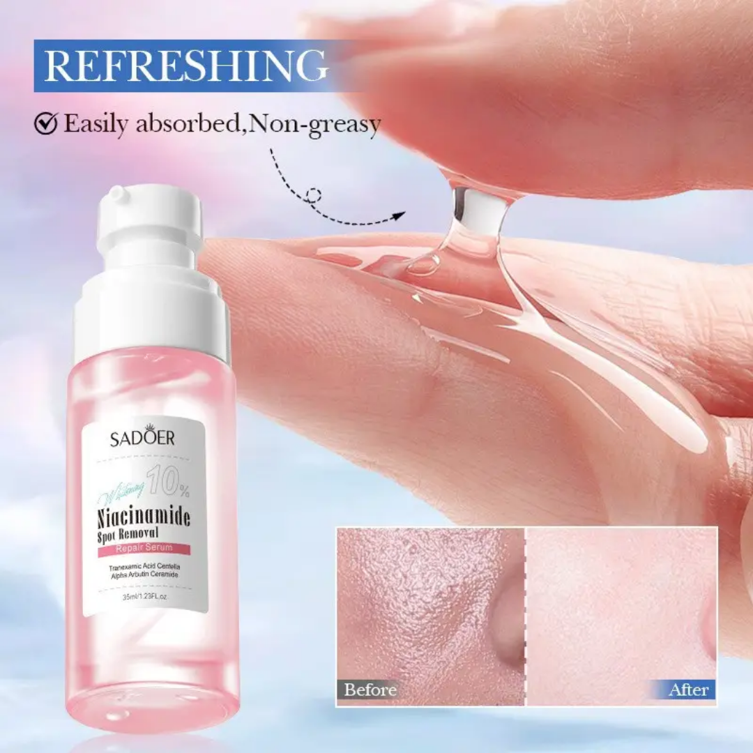 SADOER Whitening 10% Niacinamide Spot Removal Repair Serum 35ml