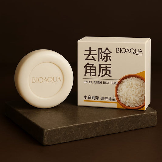 BIOAQUA Rice Exfoliating Soap