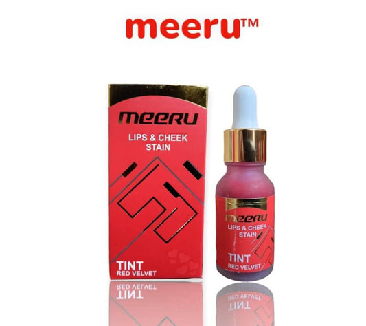 Meeru Lip & Cheek Stain Tint 15ml (stock Lot)