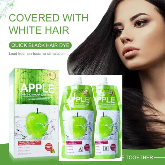 CNMOFAXIN 3+ Apples Ammonia free Black Hair Cream