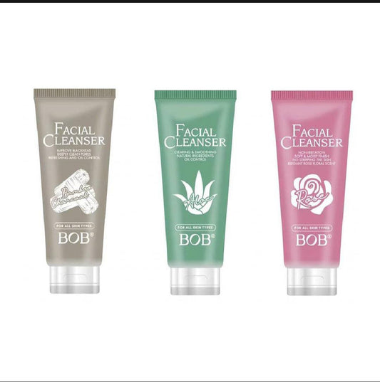BOB Clearing & Smoothing Natural Ingredients Oil Control Facial Cleanser Face wash 110g