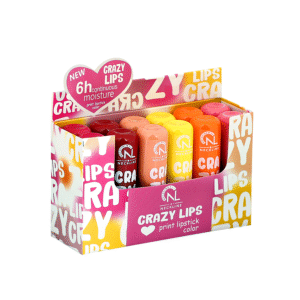 Crazy Lips Fruity Flavour Natural Pink Lip Balm set of 12