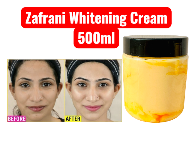 Zafrani Whitening Cream for Face & Body 500ml