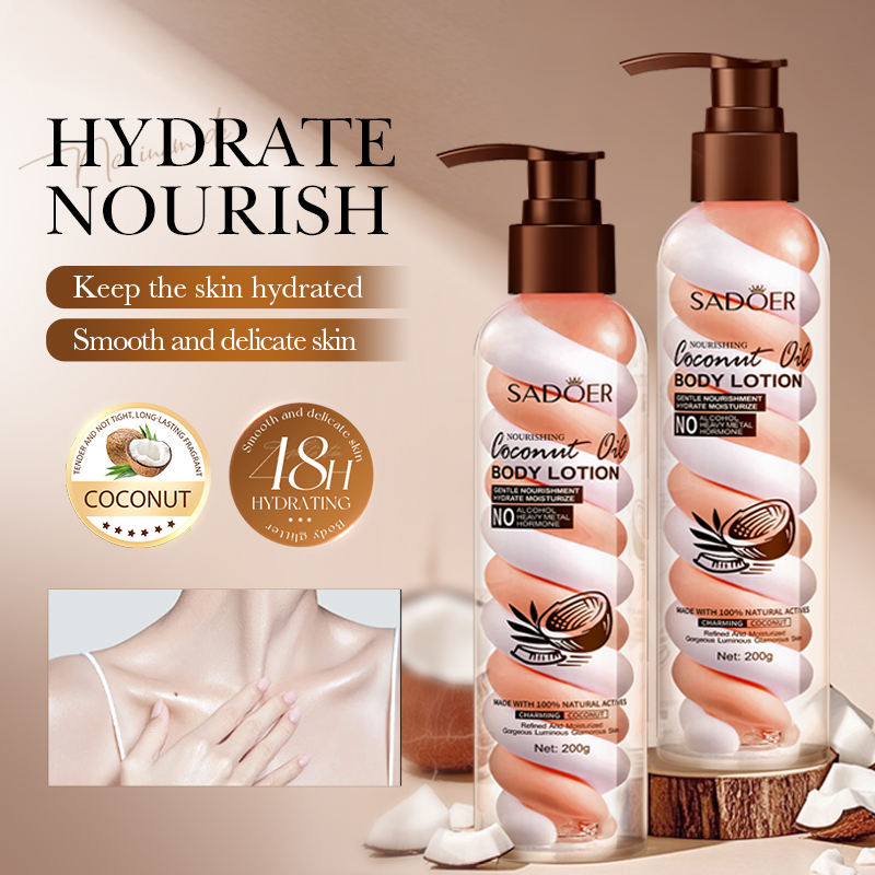 SADOER Nicotinamide Marshmallow & Coconut oil Body Lotion 200ml