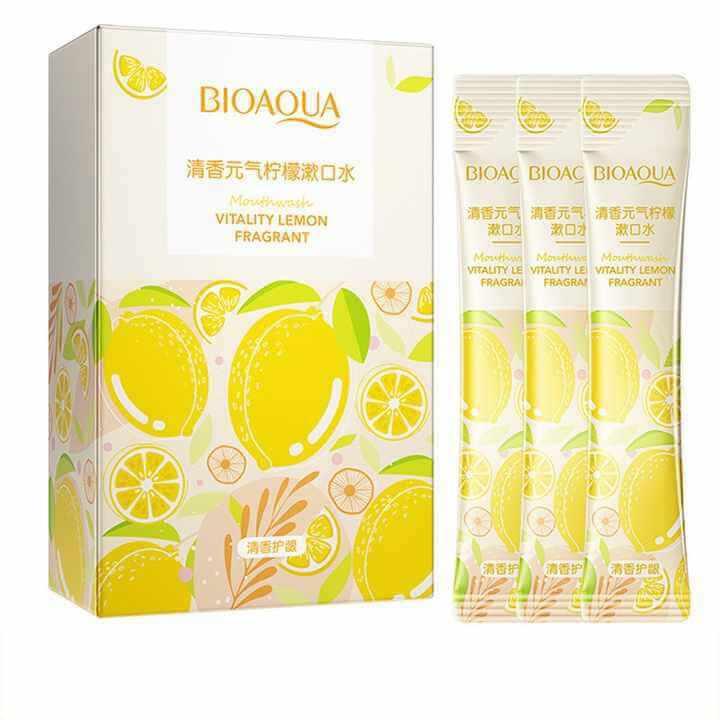 Bioaqua clean Refreshing Mouthwash pack of 20