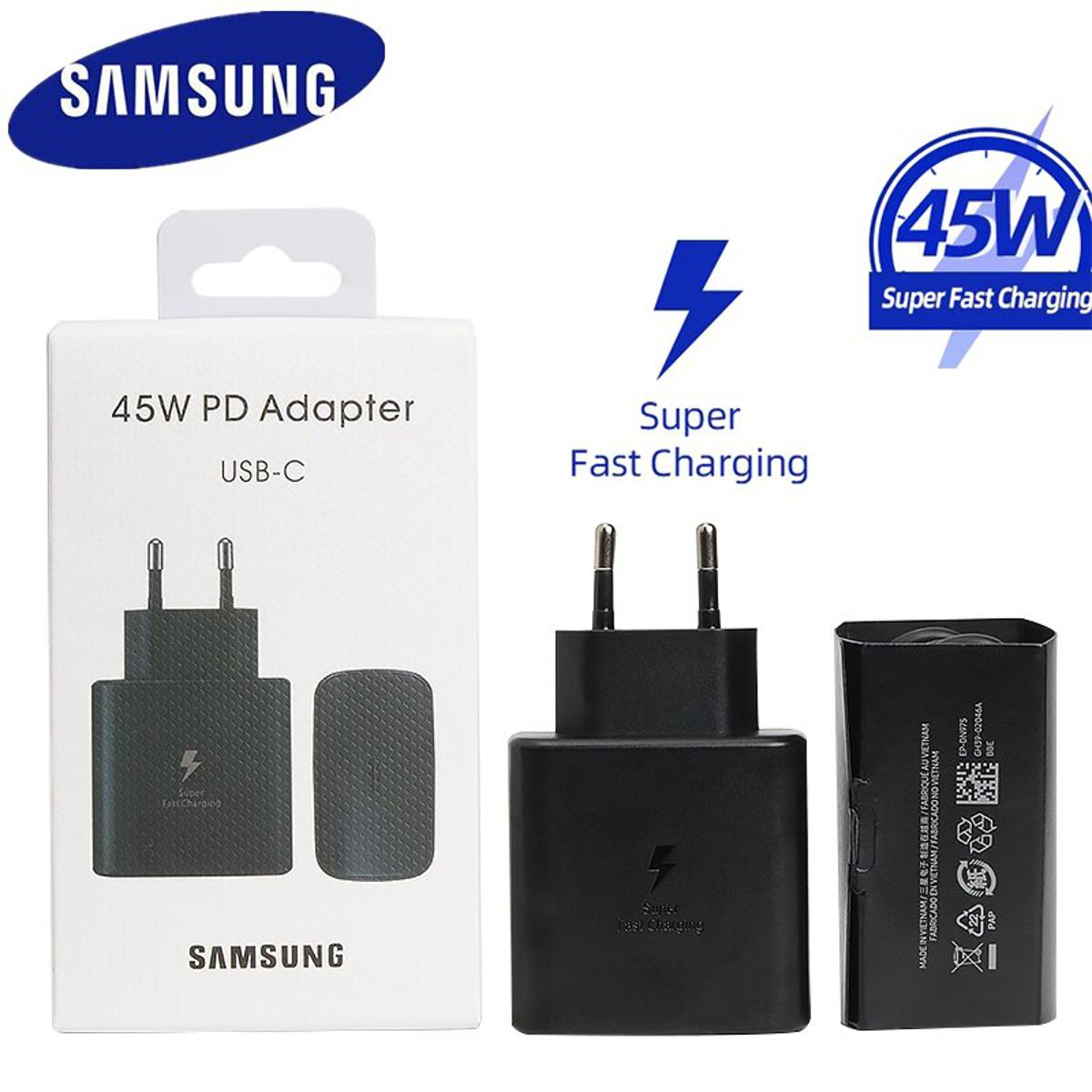 Samsung 45W PD Adapter USB-C Super Fast Charging Mobile Charger