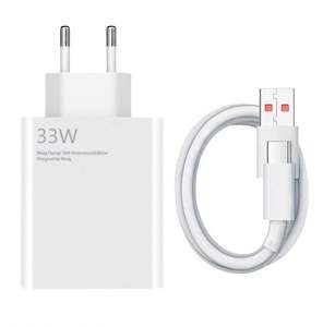 Xiaomi 33W Fast Charger with 6A Type-C Cable Mobile Adapter