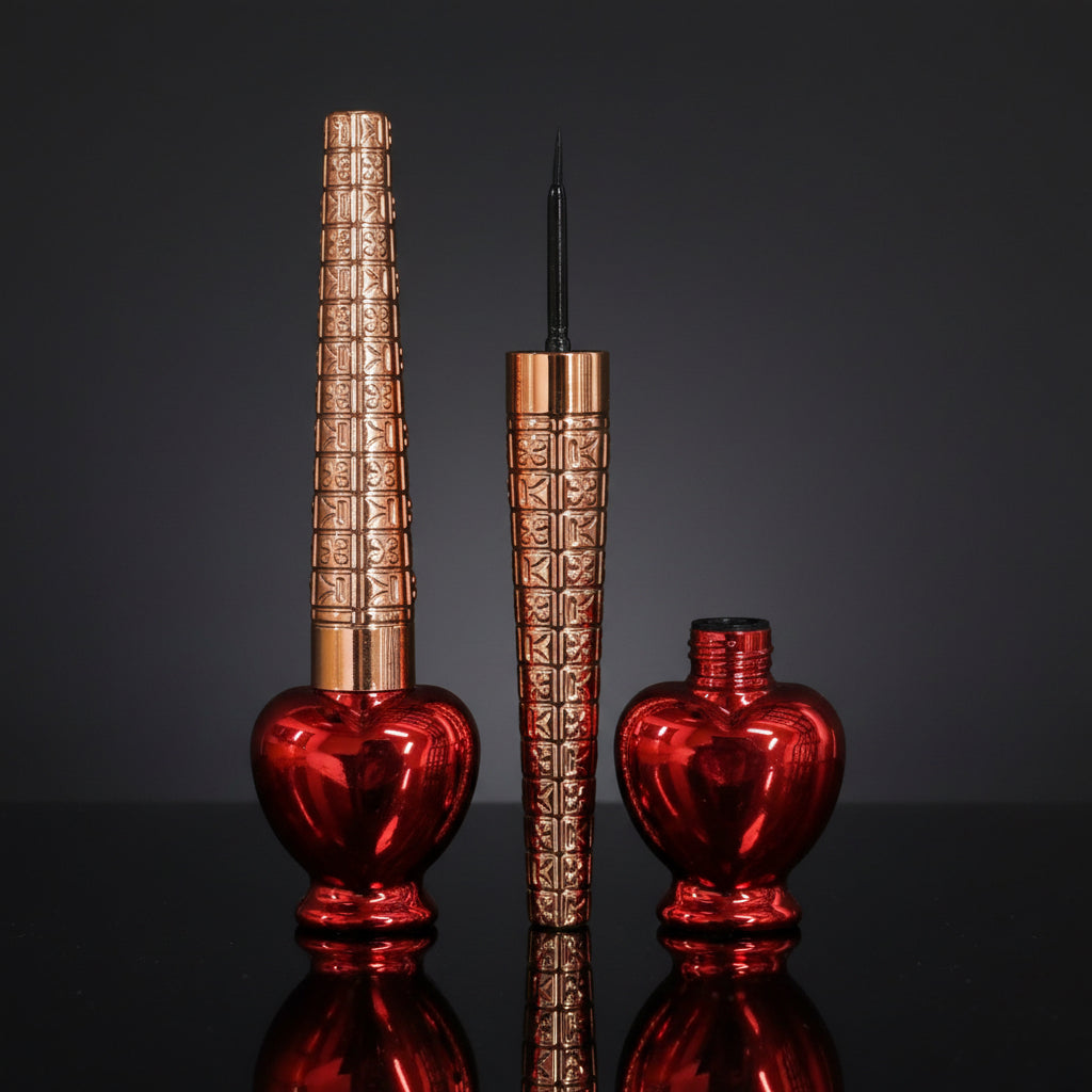 Heart Eyeliner – Black Luxury Liquid Liner
