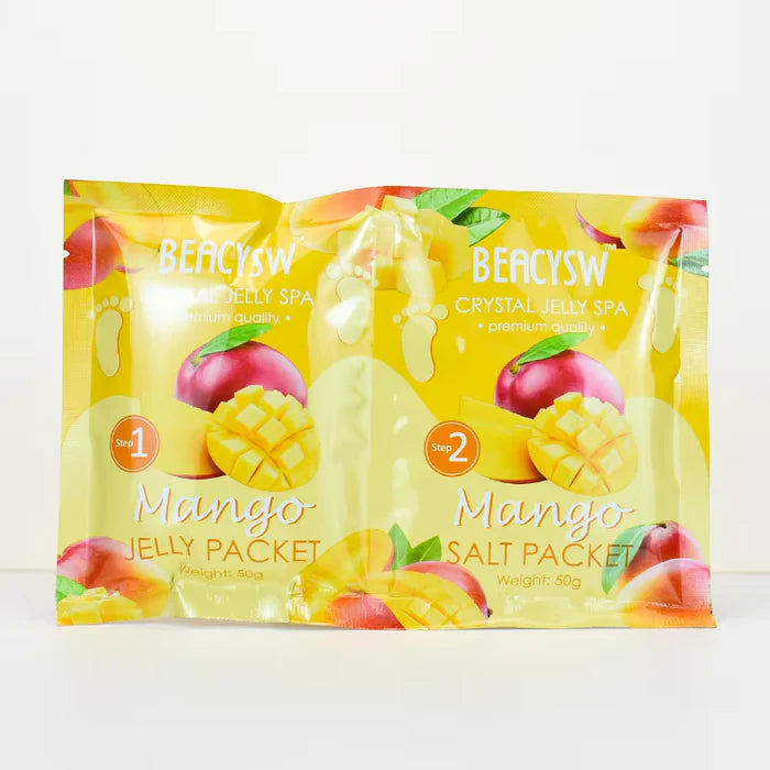 BEACYSW Crystal Jelly Spa Foot Soak 2 Step Set 50g + 50g
