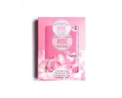 4-in-1 Foot Care Set – Lemon, Green Tea & Rose (Exfoliating Scrub & Sterilization)
