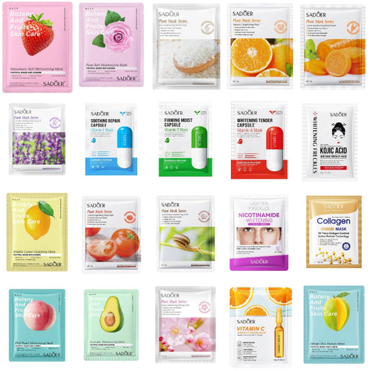 Sheet Mask Pack of 10pcs (Mix Variants)