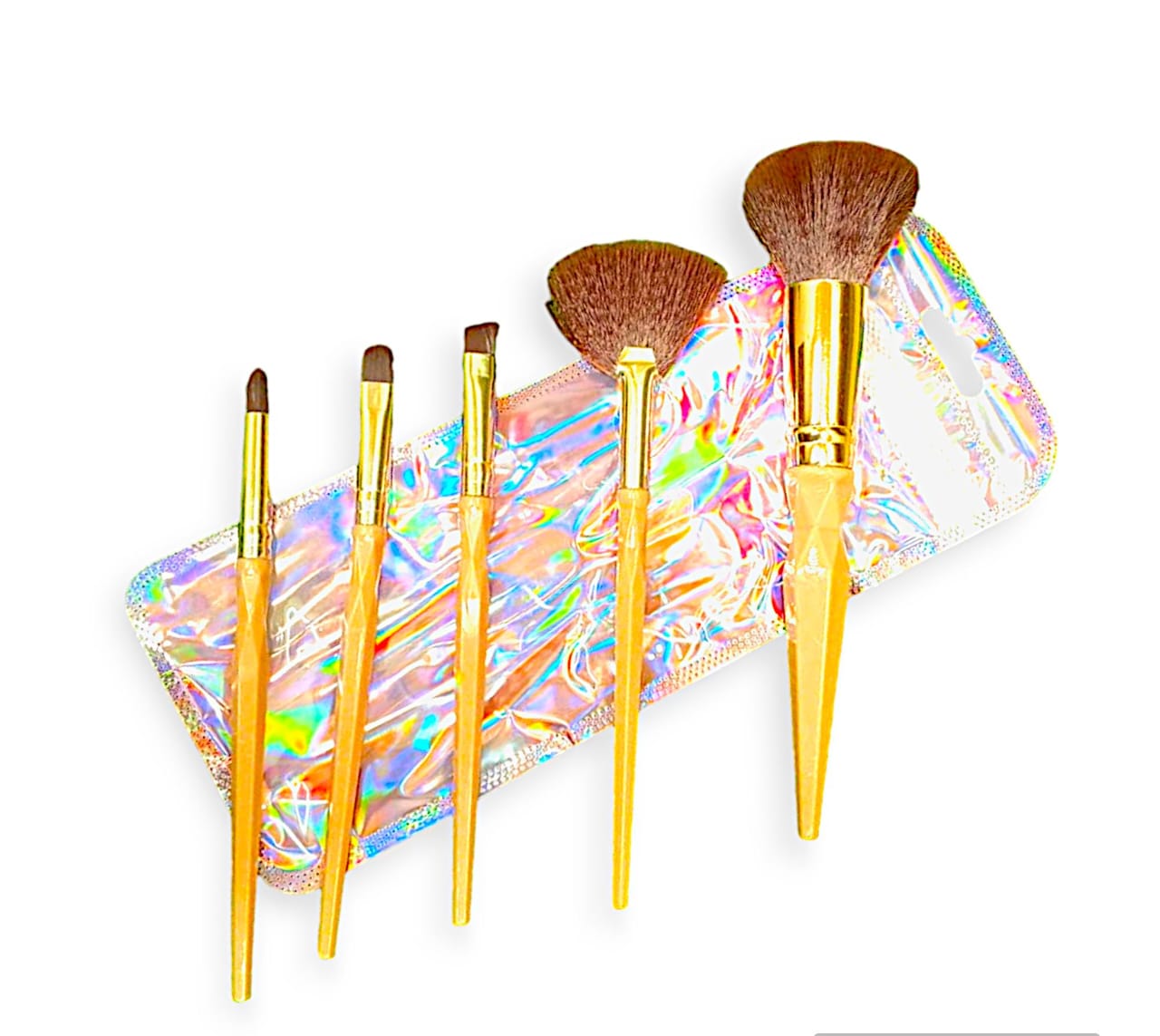 Makeup Brushes Set of 5 Pouch Pack.