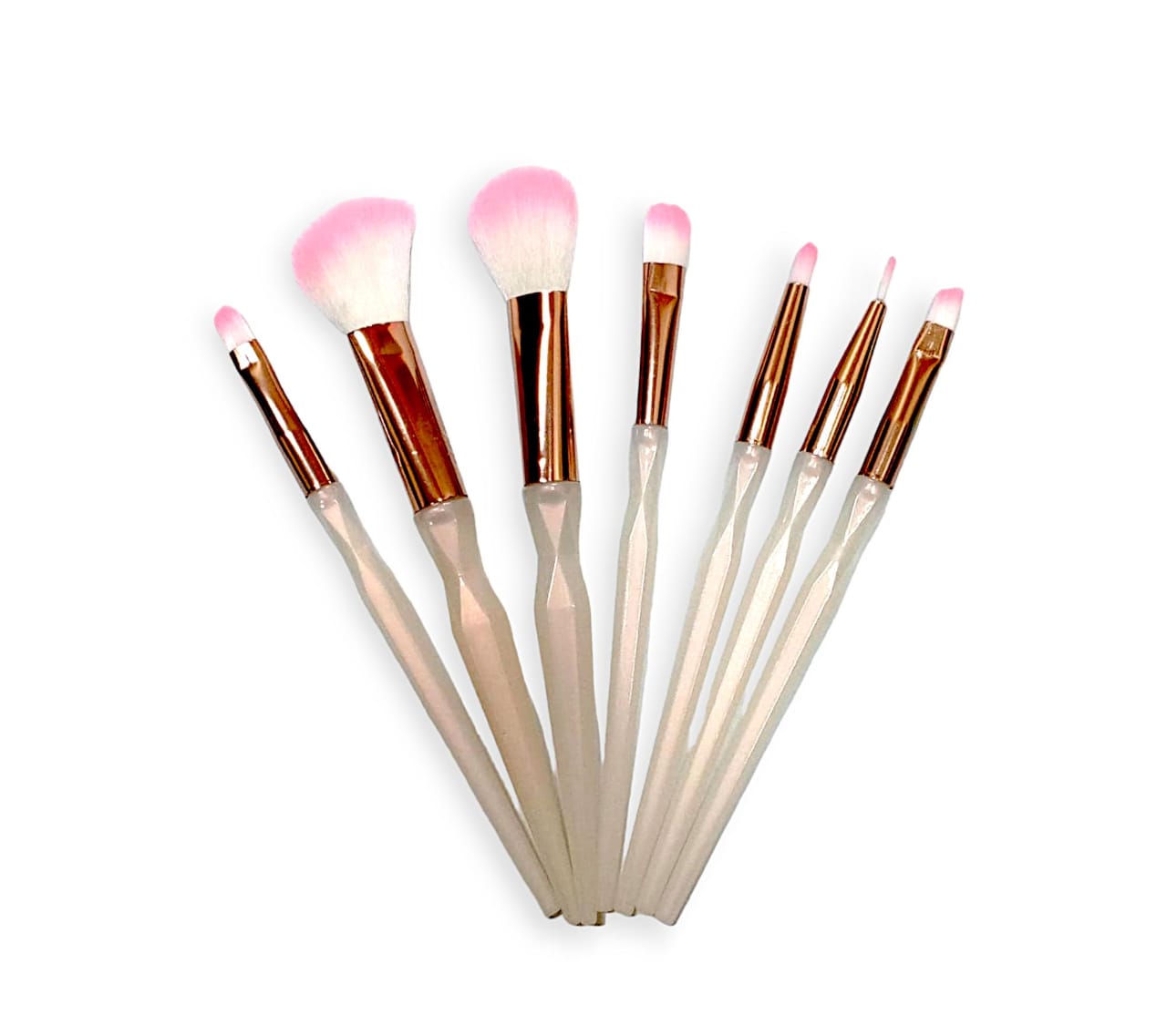 Makeup Brushes Set of 7 Pouch Packing.
