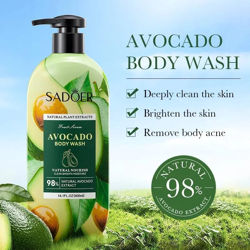 SADOER Natural Plant Extract Body Wash (400ml)