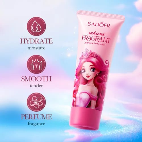 SADOER Sakura Fragrant Barbie Hydrating Body Lotion (100g)