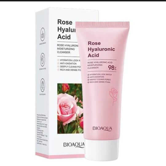 Bioaqua Rose Hyaluronic Acid Cleanser