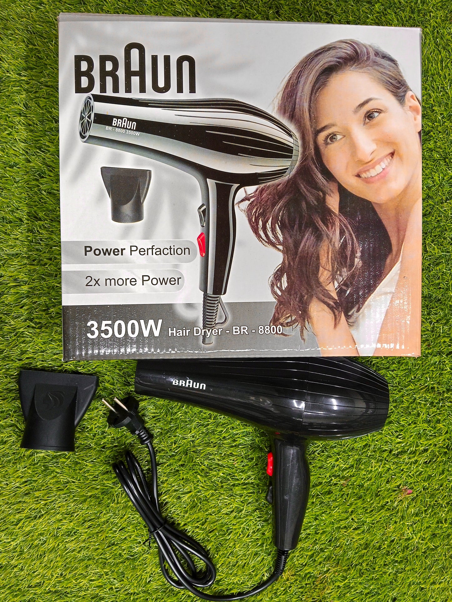 Braun BR-8800 3500W Professional Hair Dryer