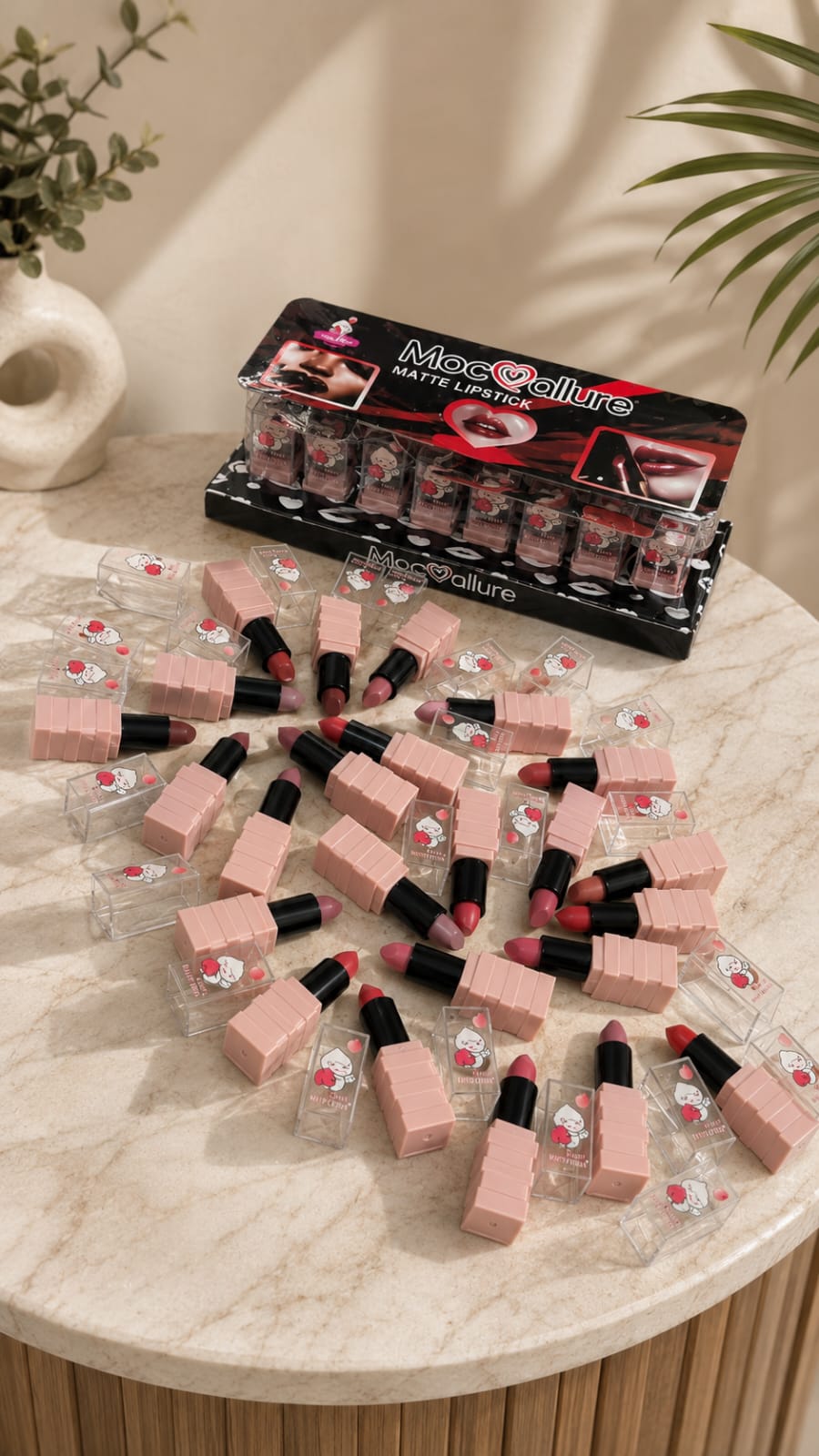Mocallure Matte Lipstick Display Set (24 Pcs)