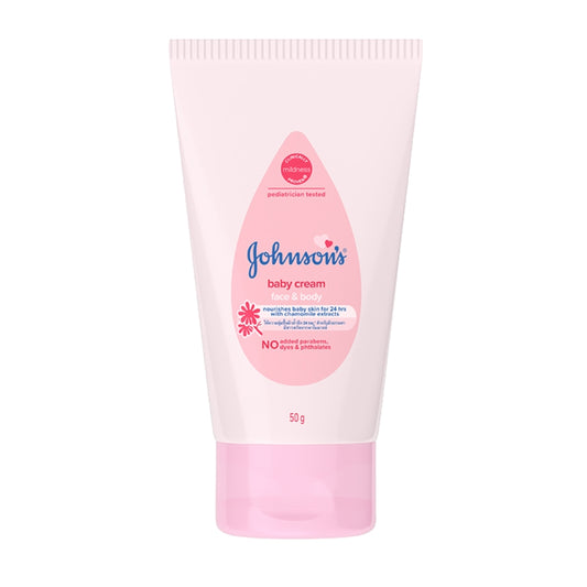 Johnson's Milk+Rice Baby Face And Body Cream 50g