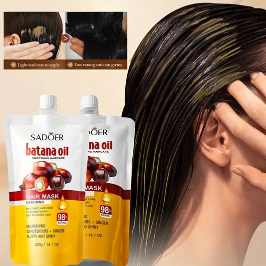 Sadoer Batana Oil Smoothing Hair Mask Repair, Nourish & Shine | 400g