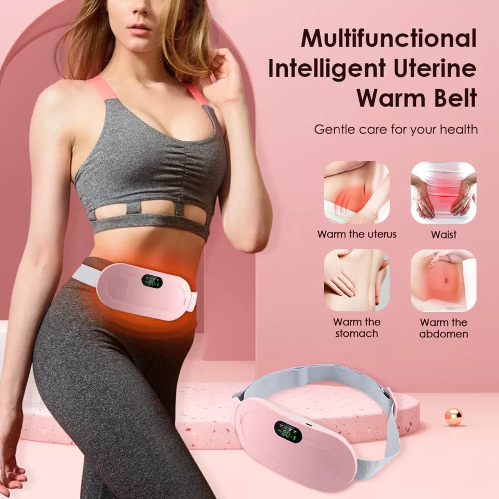 Menstrual Heat Therapy Belt – Wireless Period Pain Relief Massager