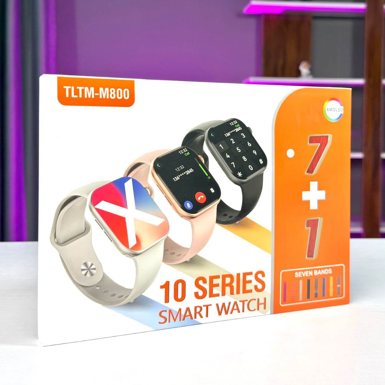 TLTM -M800 10 Series Smart Watch 7+1