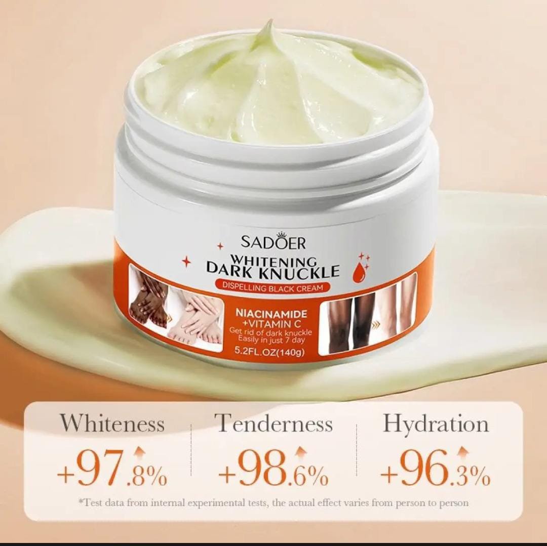 SADOER 7days Vitamin C Whitening Dark Knuckle Black Knee Cream