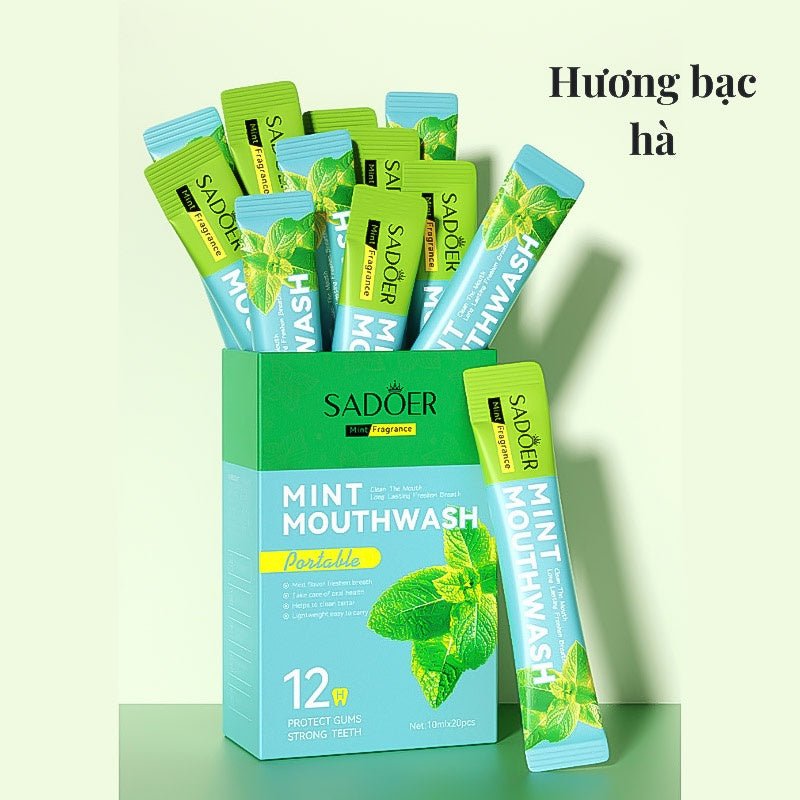 Sadoer Portable Mouthwash pack of 20