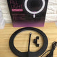 26cm Selfie LED Ring Fill Light with 7ft Tripod Mobile Stand Best for Live Streaming and Contact Creation