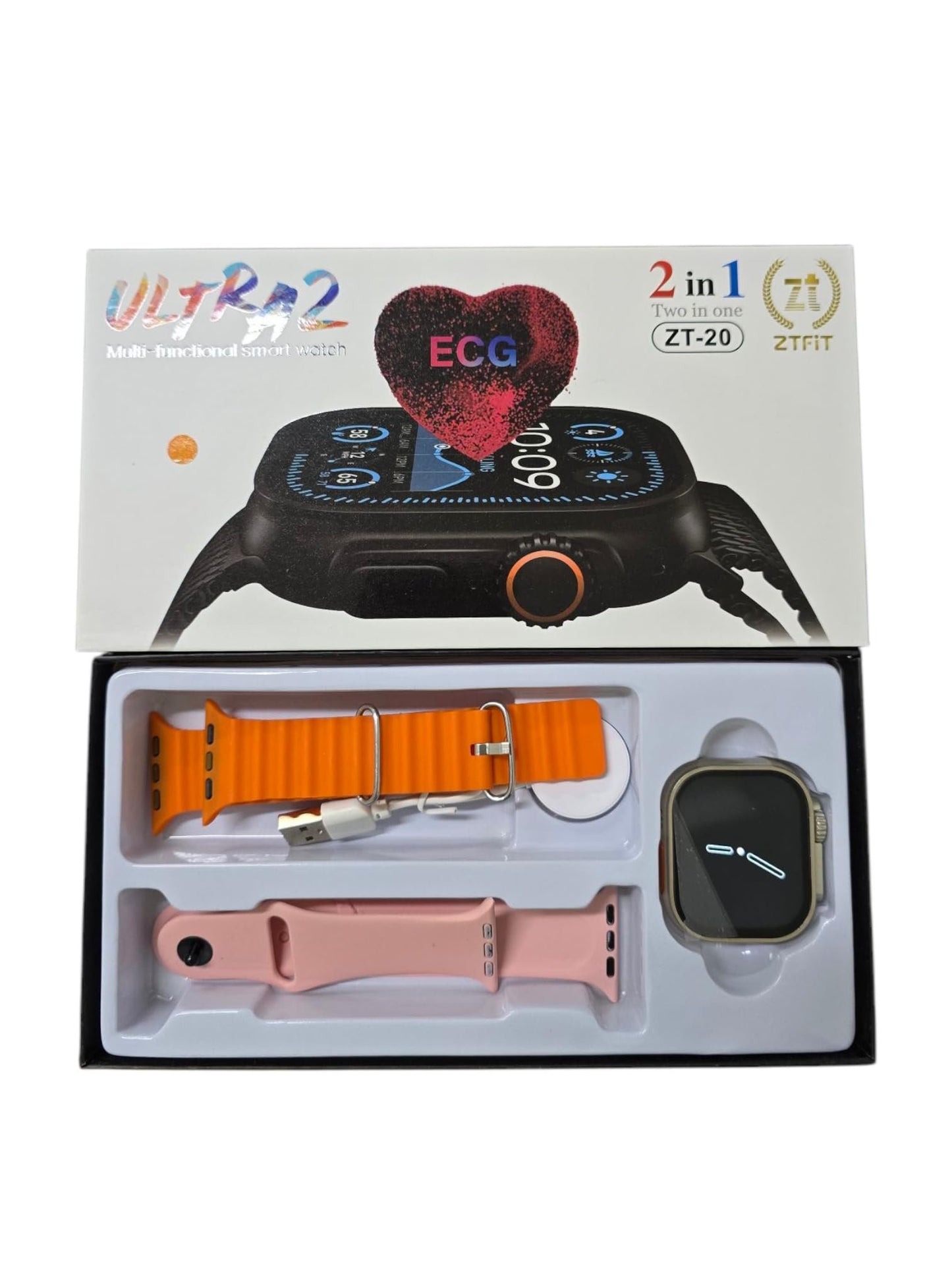 Ultra 3 Smart Watch Infinnite Display  With HighQuality  Touch screen Watch