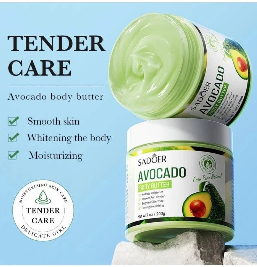 Sadoer Hydrating Whitening Moisturising Body Butter Cream (200g)