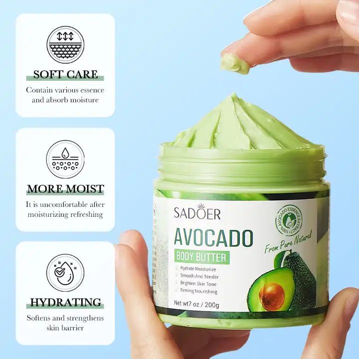 Sadoer Hydrating Whitening Moisturising Body Butter Cream (200g)