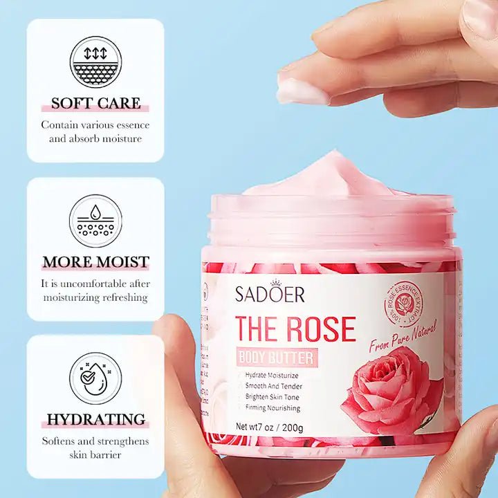 Sadoer Hydrating Whitening Moisturising Body Butter Cream (200g)