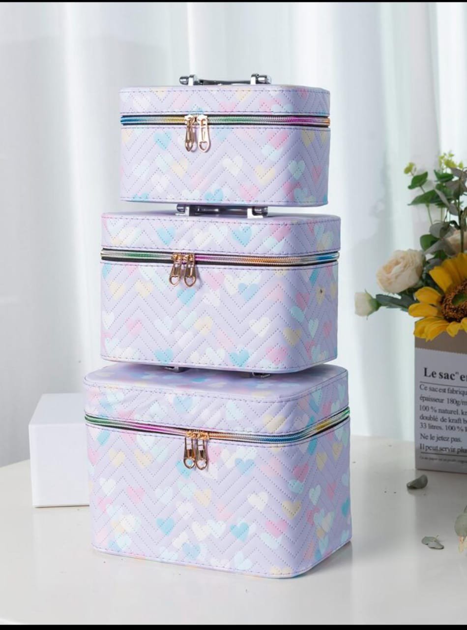 Vanity boxes set of 3 ( Square)