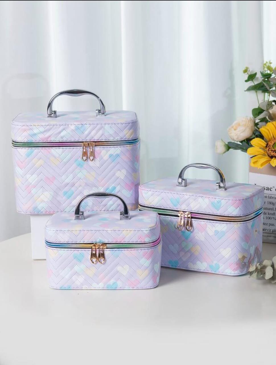 Vanity boxes set of 3 ( Square)