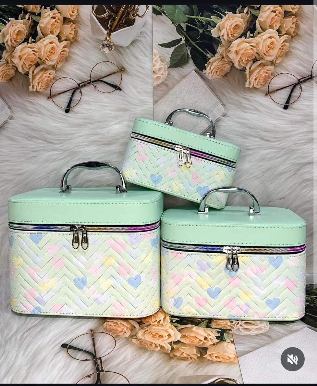 Vanity boxes set of 3 ( Square)