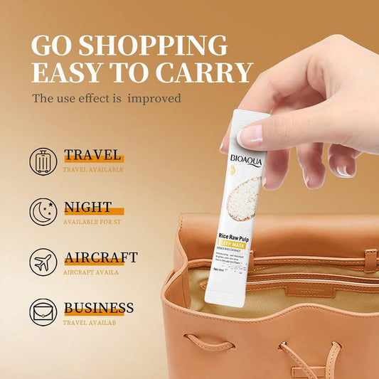 BIOAQUA Rice Raw Pulp Sleep Mask pack of 20