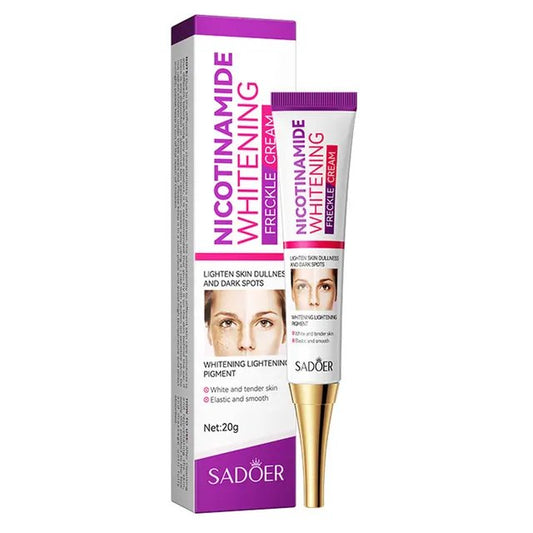 Sadoer Nicotinamide Whitening Lightening Spots Freckle Face Cream 20g