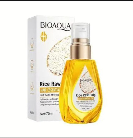 BIOAQUA Rice Raw Pulp Hair Essential Oil 70ml