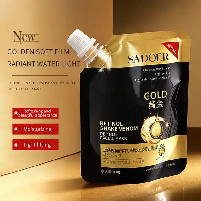 Sadoer Retinol Snake Venom Peptide Facial Mask 100g