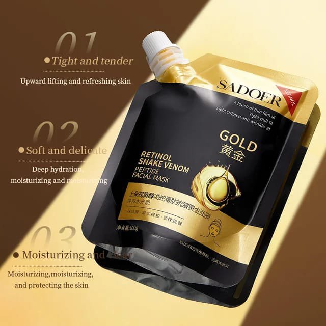 Sadoer Retinol Snake Venom Peptide Facial Mask 100g
