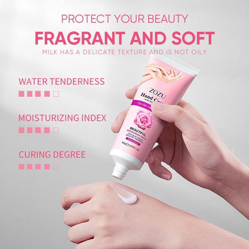 ZOZU Rose Tender Hand Cream 80g