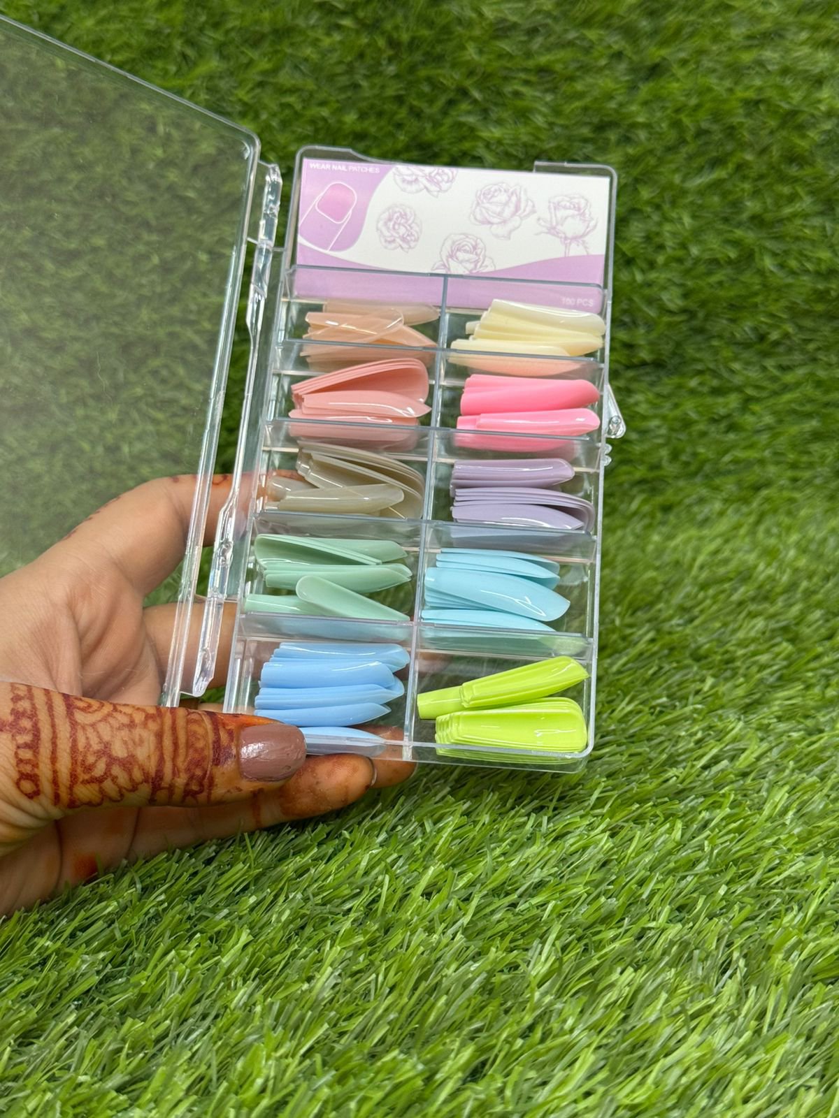 Colorfull Nail tips set of 100