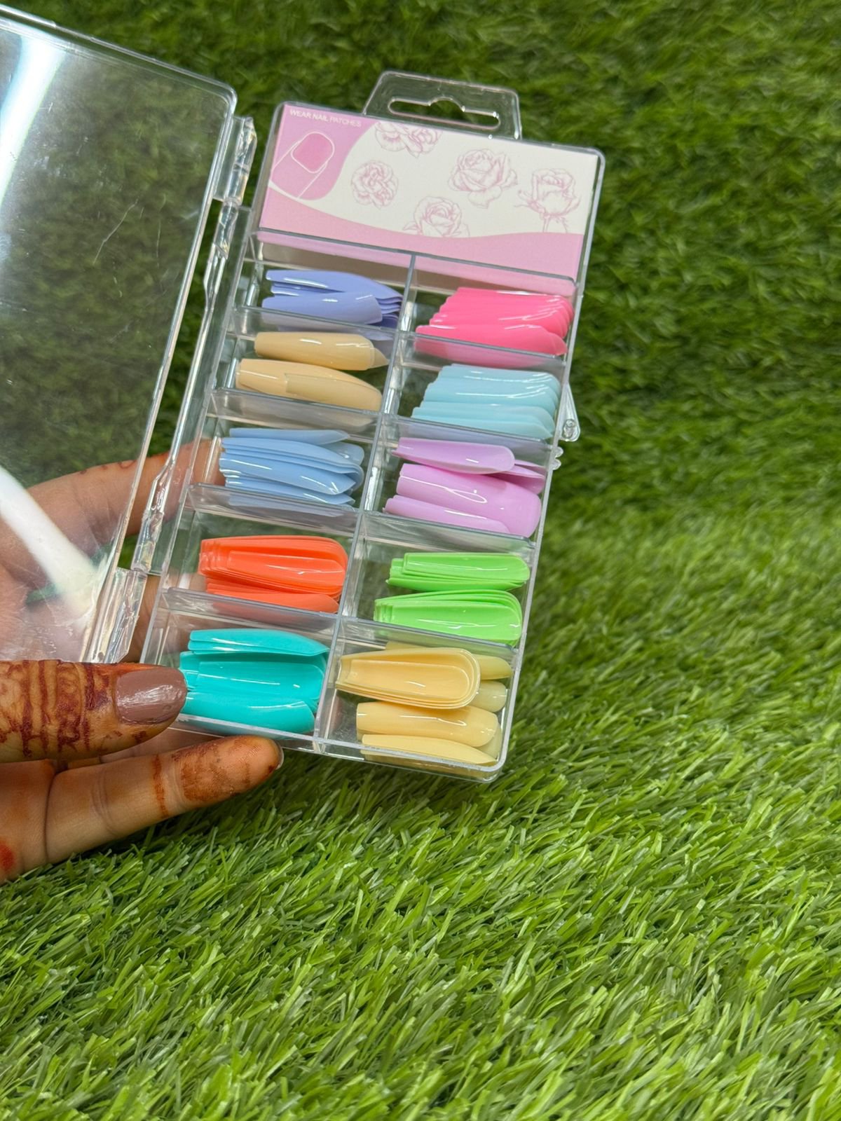 Colorfull Nail tips set of 100