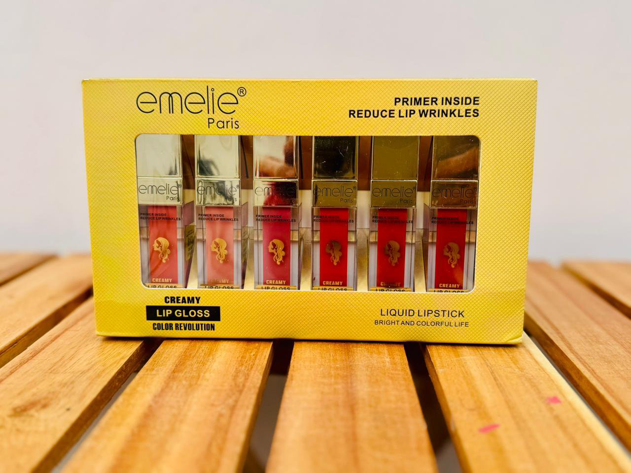 Emelie Creamy Lipgloss pack of 6