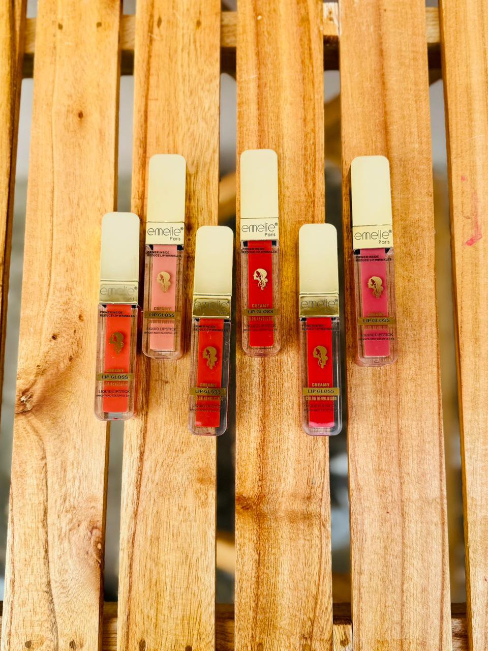 Emelie Creamy Lipgloss pack of 6